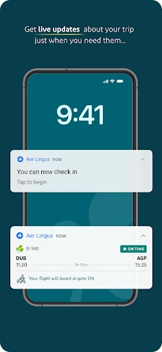 Aer Lingus App screenshot