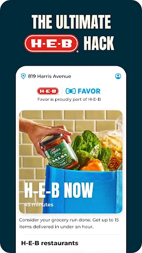 Favor: Texas Food Delivery screenshot