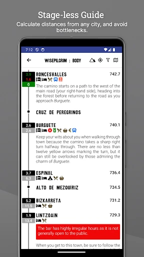 Wise Pilgrim Camino Portugués screenshot