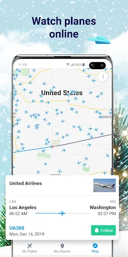 Planes Live - Flight Tracker screenshot