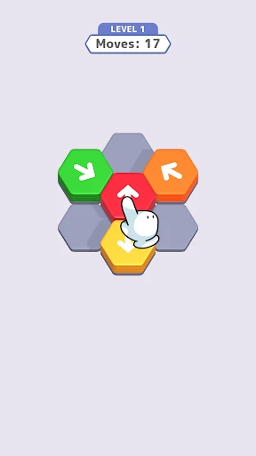 Hexa Away screenshot