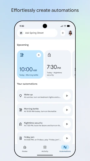 Google Home screenshot