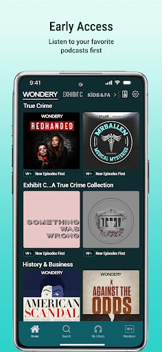 Wondery: Discover Podcasts screenshot