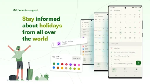 Holiday Calendar screenshot