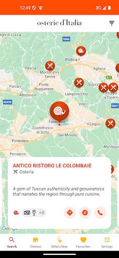 Osterie d'Italia 2025 screenshot