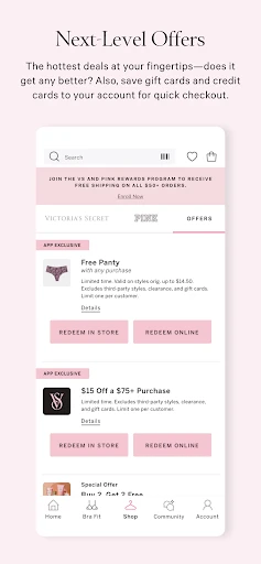 Victoria's Secret—Bras & More screenshot