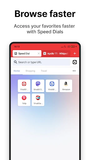 Vivaldi Browser - Fast & Safe screenshot