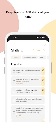 The Wonder Weeks - Leaps screenshot