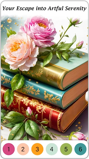 Christmas Santa Family Color screenshot