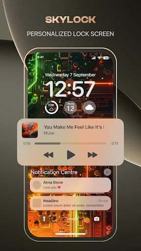 SkyLock - Lock Screen screenshot