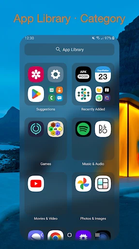 DNA Launcher screenshot