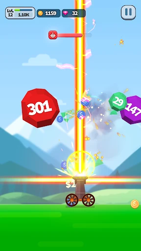 Ball Blast Cannon blitz mania screenshot