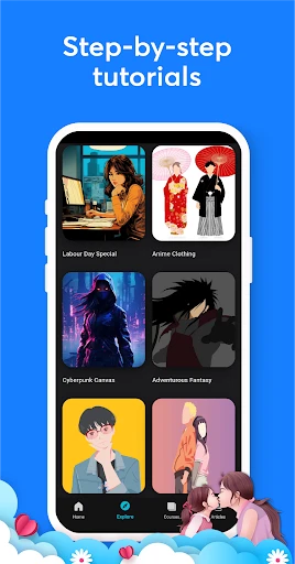 Learn to Draw Anime by Steps screenshot