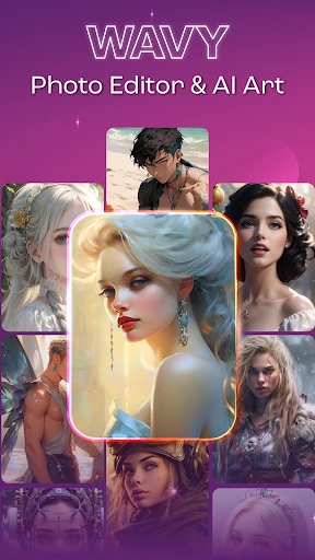 Wavy: Photo Editor & AI Art screenshot