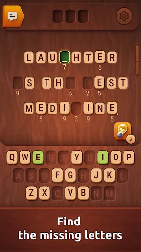 Colorwood Words - Cryptogram screenshot
