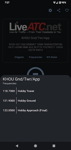 LiveATC for Android screenshot