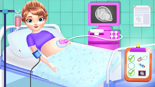 Cute princess babyshower screenshot