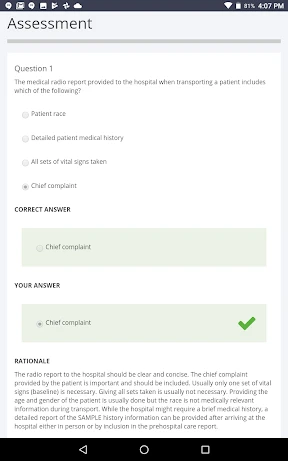 EMT Review Plus screenshot