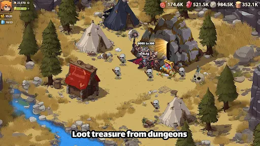 Top Heroes: Kingdom Saga screenshot