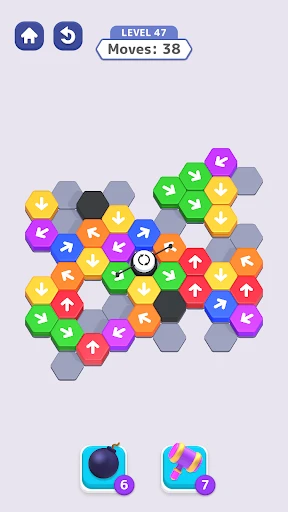 Hexa Away screenshot