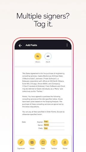 Docusign - Upload & Sign Docs screenshot