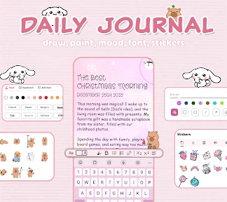 Diary with Fingerprint Lock screenshot