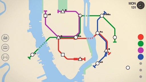 Mini Metro screenshot