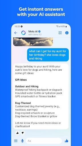Messenger screenshot