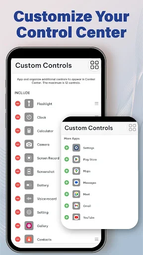 Control Center Simple screenshot