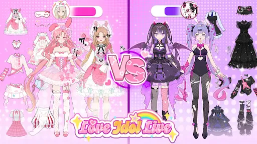 Love Idol Live Beauty Dress Up screenshot