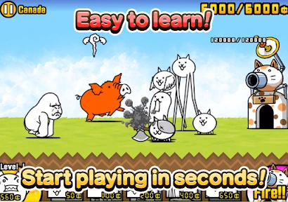 The Battle Cats screenshot