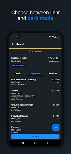 SAP Concur screenshot