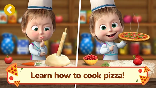 Masha and the Bear Pizza Maker screenshot