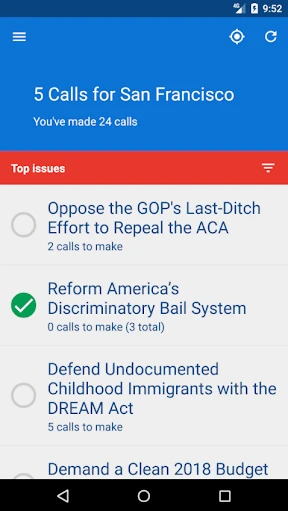 5 Calls: Contact Your Congress screenshot