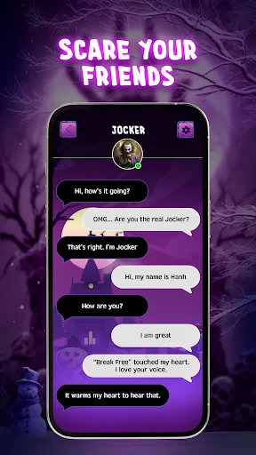 Scary Prank Call & Fake Chat screenshot