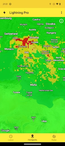 My Lightning Tracker & Alerts screenshot