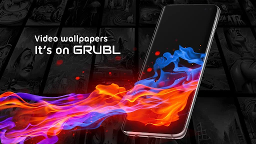 GRUBL™ 4D Live Wallpapers + AI screenshot