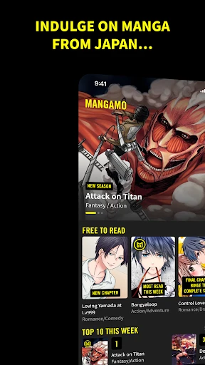 Mangamo Manga & Comics screenshot