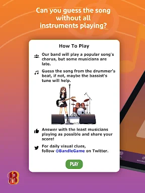 Bandle - Guess the song screenshot