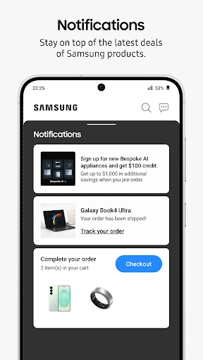 Shop Samsung screenshot