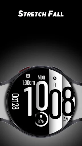 Stretch Fall - Watch face screenshot