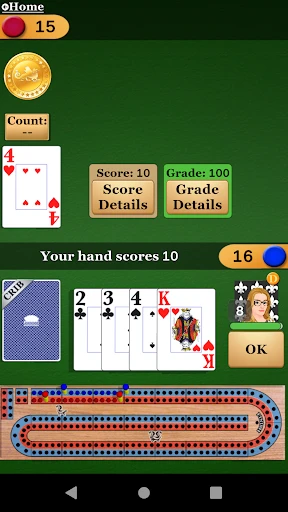 Cribbage Pro Online! screenshot
