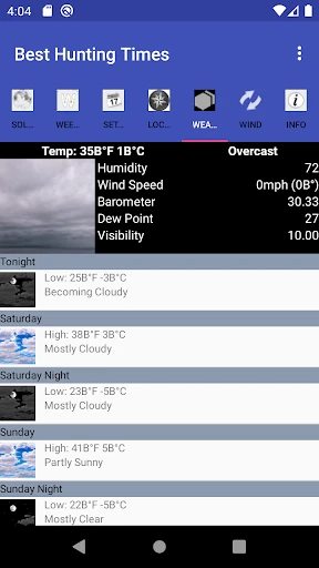 Best Hunting Times screenshot
