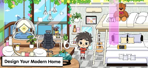 Tizi Princess Home Design Game screenshot