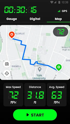 Speedometer: GPS Speedometer screenshot
