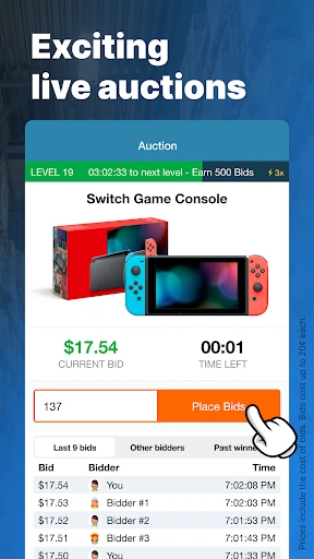 DealDash - Bid & Save Auctions screenshot