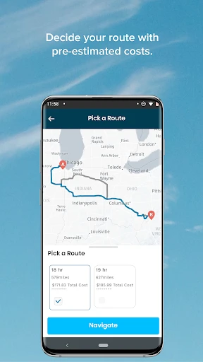 FourKites CarrierLink App screenshot