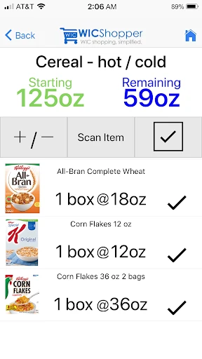 WICShopper screenshot