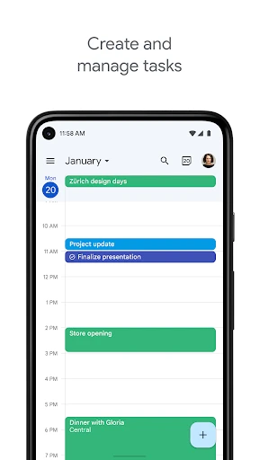 Google Calendar screenshot