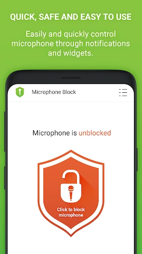 Microphone Blocker - Anti Spy screenshot